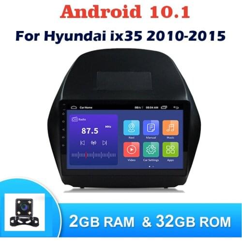 Android 10.1 2din Car Radio For 2010 -2015 Hyundai IX35 GPS Multimedia Player With Bluetooth OBD2 Android car stereo Head unit