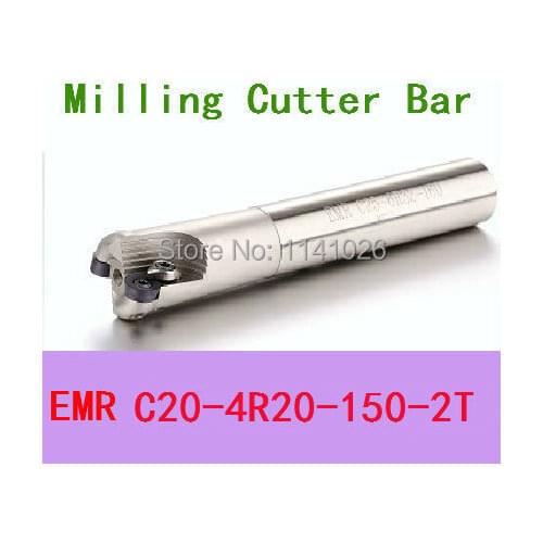 Free Shopping EMR C20-4R20-150 -2T D=20mm L=150mm Indexable Shoulder End Mill Arbor Cutting Tools, Milling Cutter Holder