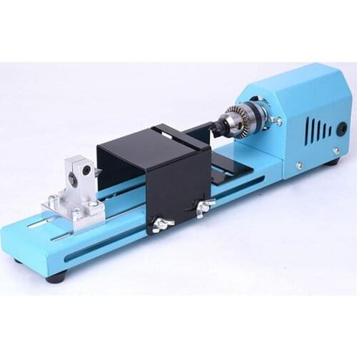 DC12-24V 150W Miniature Buddha Pearl Lathe Beads Machine DIY Woodworking Buddha Pearl Lathe Machine Drill Rotary Tool Mini Lathe