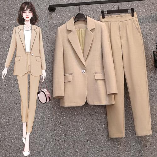 Fipyjip Women's Business Trouser Suits