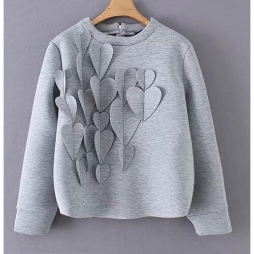 Klacwaya Women's Sweatshirts With Long Sleeves