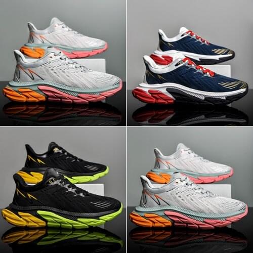 2021 Autumn Basketball Running Fashion Leisure Sports Wild Mesh Breathable Round Toe Mens SHOES 39-44