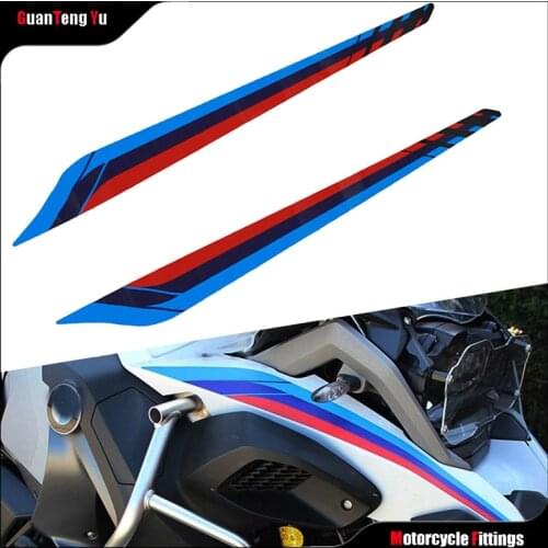 New For BMW R1200GS Adventure LC 2014-2018 R1250GSA 2019-2020 Motorcycle Decal Front Nose Fairing Beak Cowl Guard sticker Case