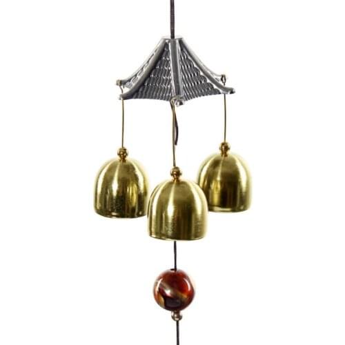 New Year Chrismas Home Garden Hanging Wind Chime - Lucky Blessing Bell Decor