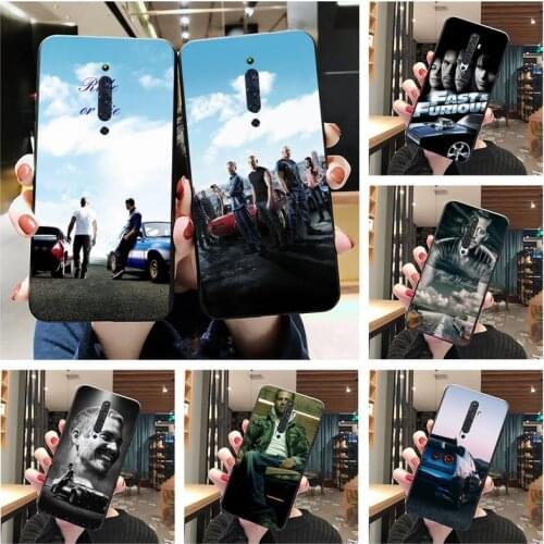 PENGHUWAN Hot Paul Walker Fast & Furious Phone Case For Oppo A5 A9 2020 Reno2 z Renoace 3pro Realme5Pro