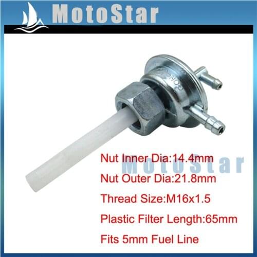 Fuel Tank Petcock Switch Valve For GY6 50cc 125cc 150cc 250cc Scooter Moped