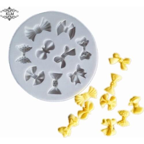 Bowknot silicone mold DIY soft candy mold chocolate making tool cake decoration tool cocina accesorios de coci...KLM
