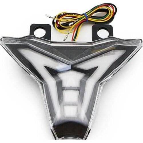 Motorcycle Rear LED Integrated Tail Light Brake Light Turn Signal Indicator For Kawasaki Z1000 Ninja 250 400 2014-2019