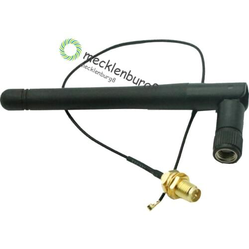 2.4G SMA Antenna Extension Cable 3DBI Gain Antenna for ESP8266 Serial Wifi Module