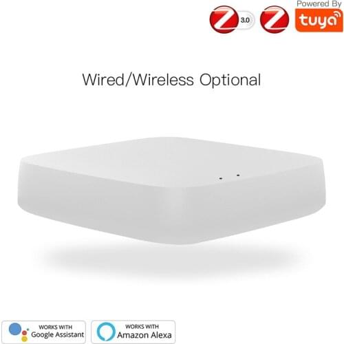 Tuya ZigBee Smart Gateway Hub Smart Home Bridge Smart Life APP Wireless Remote Controller Works with For Alexa Google Home