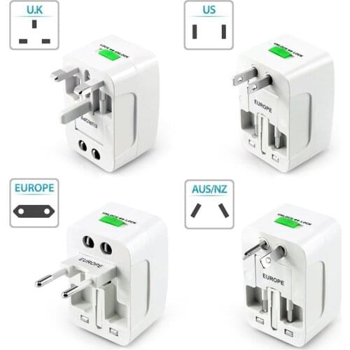 Universal Adapter Plug Socket Comverter Universal All in 1 Travel Electrical Power Adapter Plug US EU UK AU Free Shipping