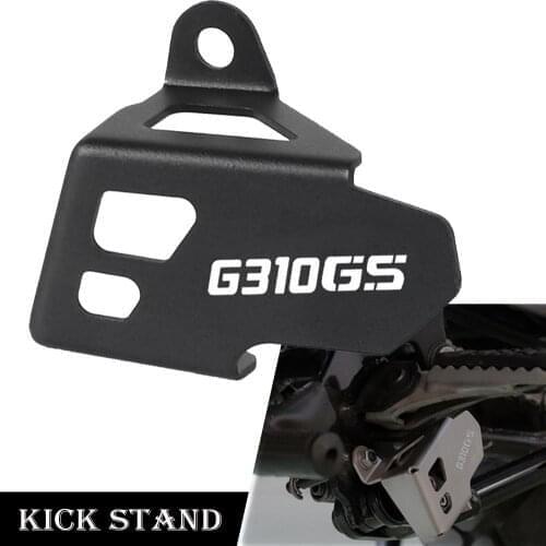 Motorcycle CNC Kick Stand Protector SIDE STAND SENSOR GUARD Protection For BMW G310GS G310 GS G 310 GS 2017 2018 2019 2020 2021