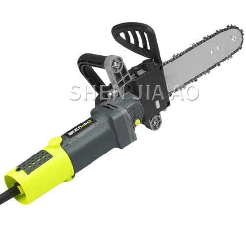 Chainsaw Bracket Machine Household Logging Saw Electric Chain Saw Portable 220V Small Multifunctional Woodworking Angle Saw 1PC