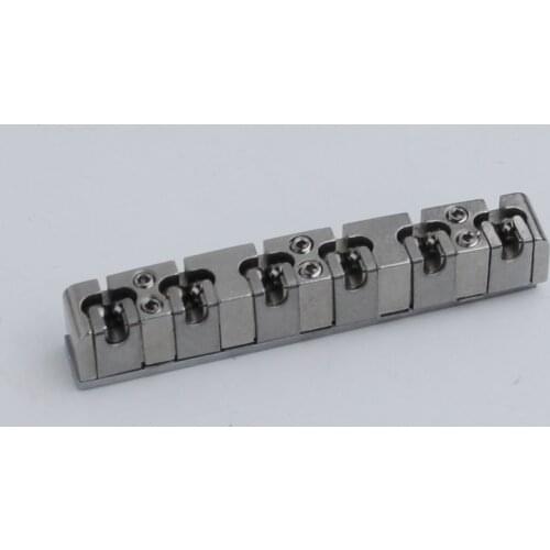 1pcs Stainless Steel Ball Adjustable Nut Guitar Bridge NUT Split Regulation NUT Replacement Parts For LP Guitar