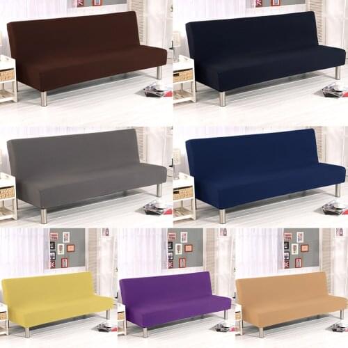 1PC All-inclusive Sofa Bed Covers Folding Stretch Sofa Bed Protector Slipcover Without Armrests For Living Room Universal