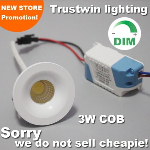 3 years warranty 110V 120V 220V 240V dimming LED spot light lamp COB LED ceiling light lamp dimmable