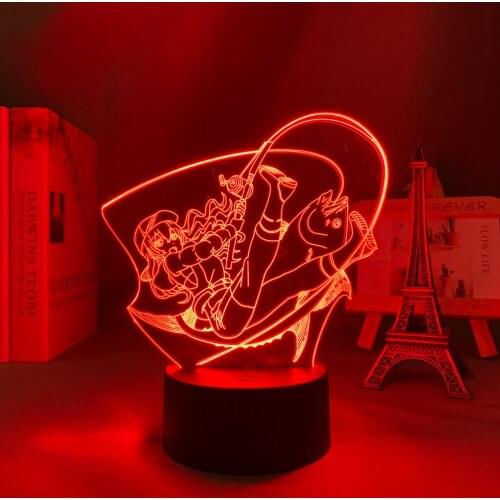 Anime 3d Light Revue Starlight Claudine for Kids Bedroom Decoration Night Light Manga Gift for Her Him Desk Lamp Revue Starlight