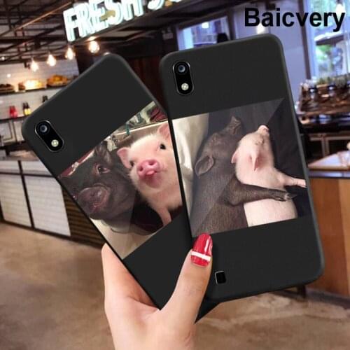 Pig Couples TPU Bumper Cover for ZTE A5 2019 Phone Back Capa TPU Soft Case for ZTE A7 2019 Phone Cases for ZTE A3 2019 L8