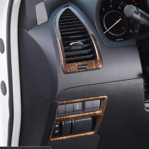 For Nissan PATROL Y62 2017-2020 Instrument panel trim Air outlet Headlight switch Decorative frame