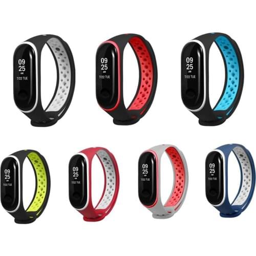 For Xiaomi Mi Band 3 4 Straps For Mi Band 3/4 Strap Sport Silicone Watch Wrist Bracelet Miband 3 Strap Accessories Bracelet