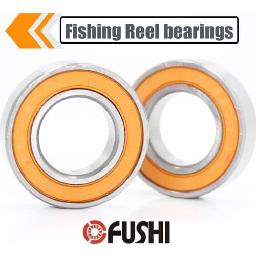 2Pcs 10x19x5 S6800 2RS CB ABEC7 10*19*5 mm Stainless Steel Hybrid Ceramic Ball Bearing S6800RS