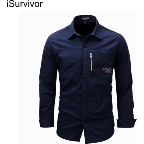 Мужские длинные рубашки iSurvivor China At AliExpress