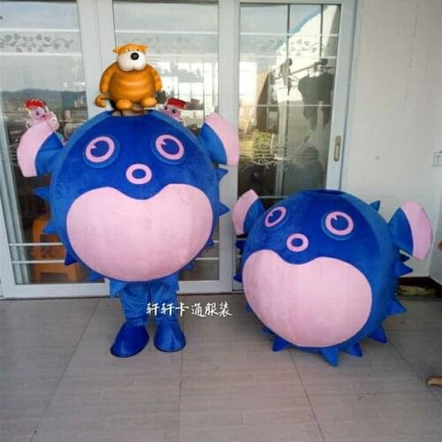 Puffer Fish Mascot Costume Cosplay Party Game Outfits Clothing Advertising Carnival Halloween Easter Festival Apparel