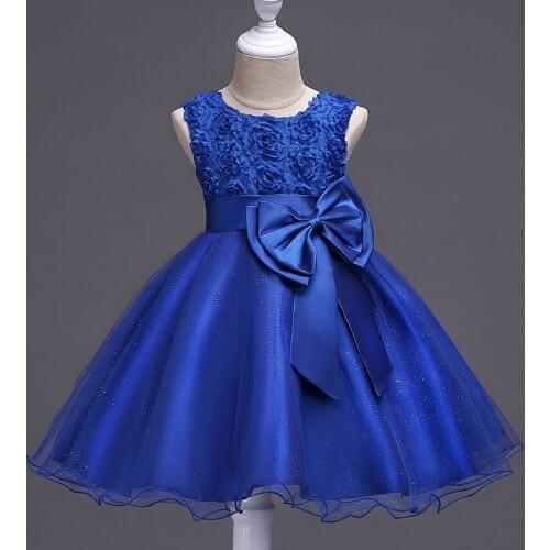 Lace Princess Dance Dress for Girls Stage Wear Dance Dresses Oriental Dance Costumes for Kids 7 Colors D0082 Sheer Hem Appliques