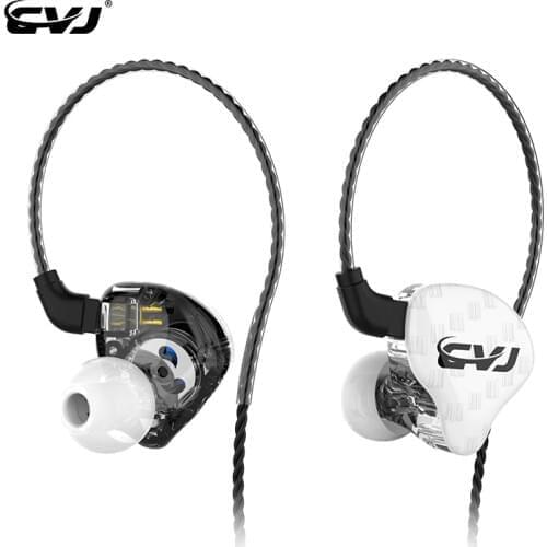 1BA+1DD In Ear Earbuds Hybrid Earphone CSA HIFI Headset IEM Sports Noise Cancelling Earbud With 0.78mm 2Pin Replaced Cable