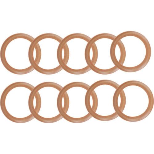10Pcs Cylinder Rubber Ring Pump Piston Rings Rubber Insulation For 1500W Oil Free Silent Air Compressor Accessories