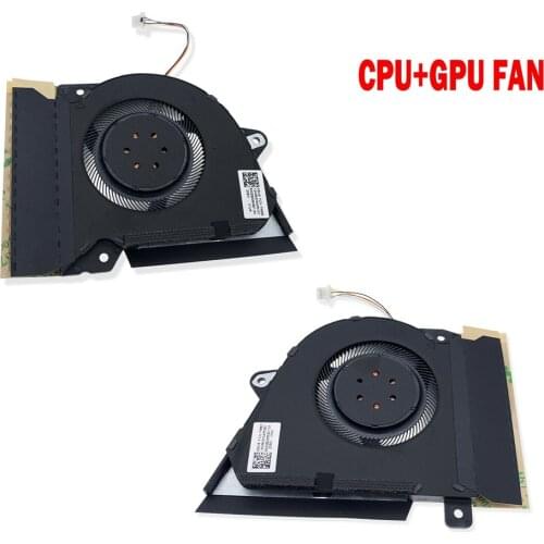 CPU GPU Cooling Fan For ASUS ROG Zephyrus G14 GA401I GA401IV FMBB FMBC