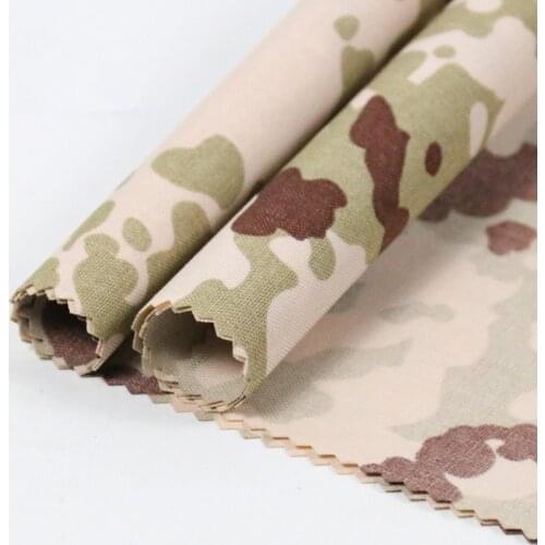 Japanese land desert camouflage 500D high strength nylon military fabric waterproof, wear resistant and tear resistant
