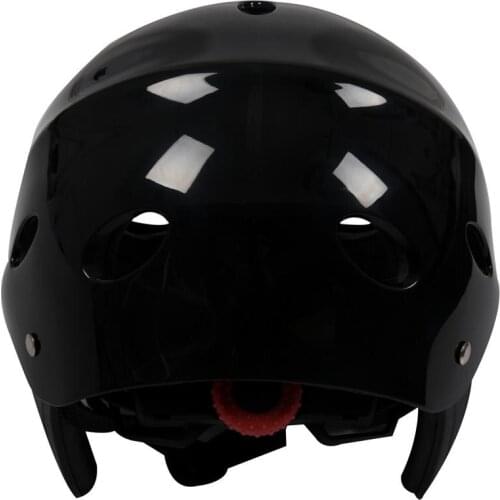 Safety Protector Helmet 11 Breathing Holes for Water Sports Kayak Canoe Surf Paddleboard - Black