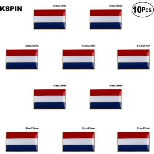 Netherlands Lapel Pin Flag badge Brooch Pins Badges 10Pcs a Lot