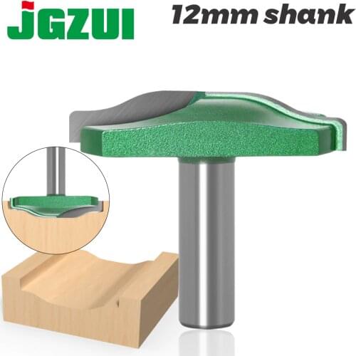 1PC 12mm Shank Raised Panel Router Bit with Backcutter Cove Raised Panel Ogee Door Ogee Raised Panel Router Bit