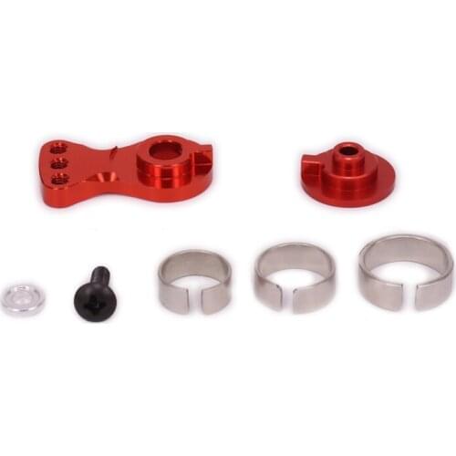 1PC Alloy Aluminum Buffer Servo Arm 23T 29.4mm Long For Rc Hobby Model Car Crawler Parts 6061 N10227 Protect Servo FromDamaging