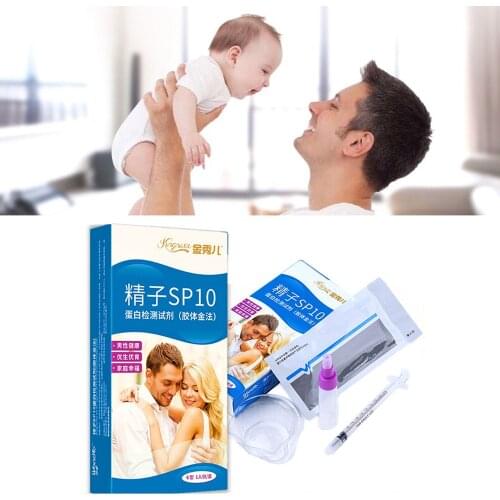 1 PCS Ovulation Test Sperm Motility Quality Self-test Strip Mens Male Semen Rapid Test Kit Tester 99% Accuracy Sensitive