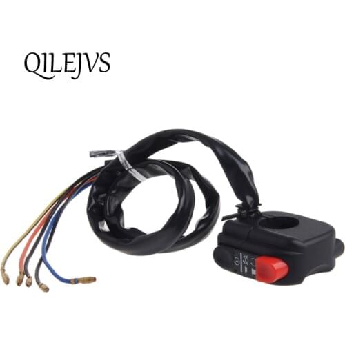 22mm Motorcycle Handlebar Power Horn Headlight Switch For BMW GS Honda Yamaha