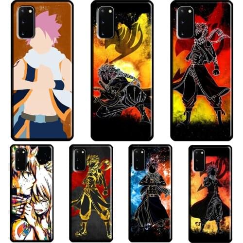 Natsu Dragneel Fairy Tail Cover For Samsung Galaxy S20 FE S21 Ultra Note 20 Note9 Note10 S8 S9 S10 Plus Phone Case