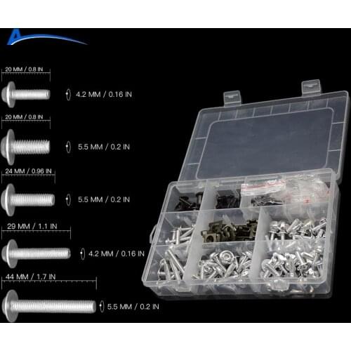 For Honda Universal Motorcycle Fairing Bolts Kit Screws Accessories CB919 CBR 600 F2,F3,F4,F4i CBR900RR NC700 S/X VTX1300