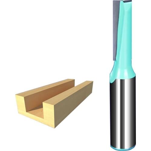 1pcs 1/2*3/8 straght Slotting clean cutter frazier milling cutter knife wood tool fresa router bit for wood fresa 9278