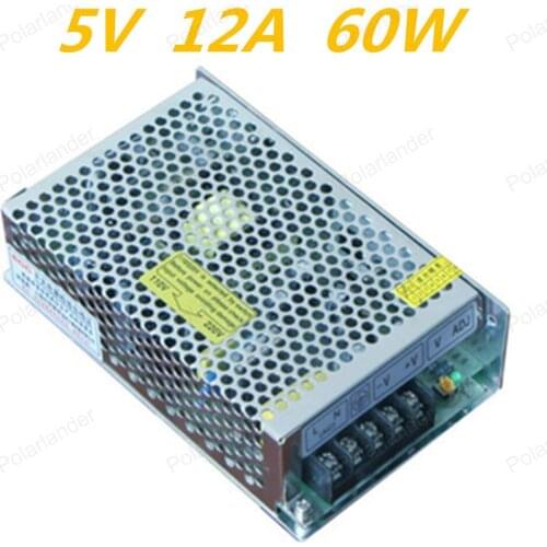 New arrival Switching Power Supply Driver 5V 5A 25W for LED Strip AC 100-240V Input to DC 5V free shipping