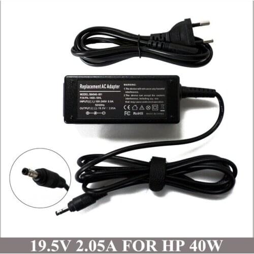 19.5V 2.05A 40W New Laptop Charger AC Adapter For HP Mini 210 CQ10 210-1081NR 210-1090CA WE824UA 608435-002