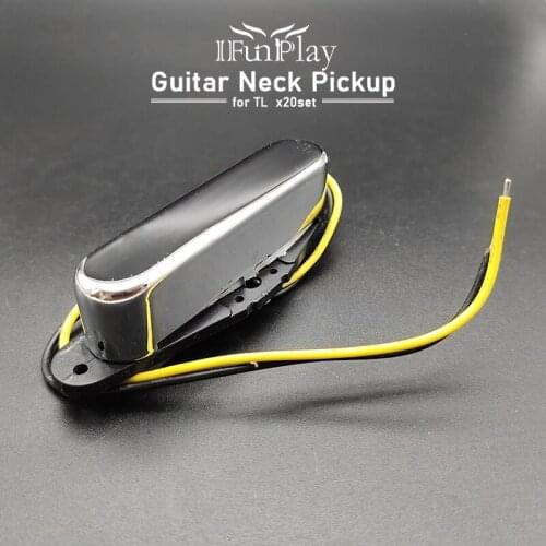 20set Electric Guitar Pickup Neck Pickup for FD TL Electric Guitar Replacement Chrome