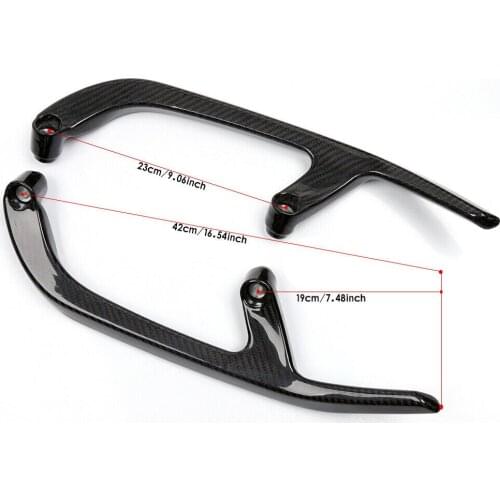 Rear Handle Bars Seat Grab for Yamaha Tmax530 XP530 2012-2015 Carbon Fiber