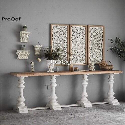 Prodgf 1Pcs A Set 195cm length Corner Console Table