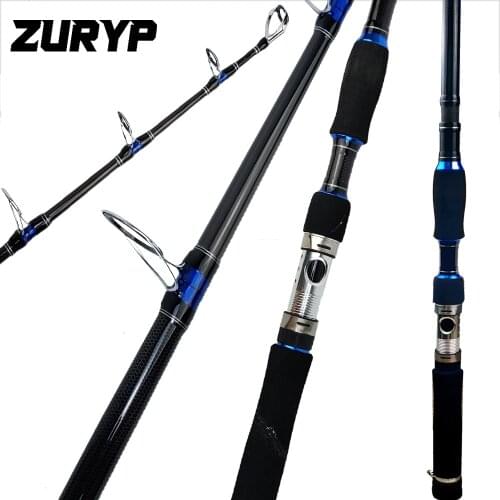 ZURYP 1.8-2.4m jigging rod Lure Weight 70-250g 30-50lb Three-section sea fishing fishing rod spinning Boat Ocean Fsihing Rod