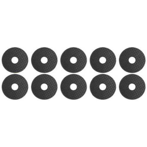 Stick-on 10 X 24mm Self-Adhesive Rubber Washer 1/4" ideal for Tripod / Camera Flash Bracket