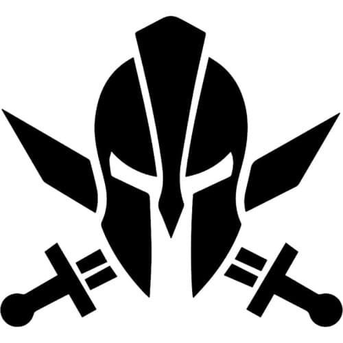 S51184 Various Sizes/Colors Car Stickers Vinyl Decal Warrior Molon Labe Motorcycle Decorative Accessories Waterproof