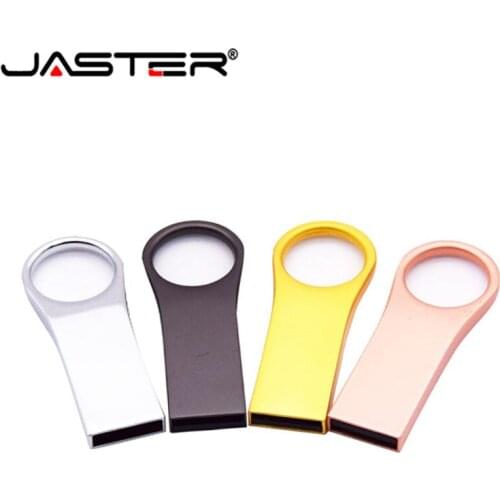 JASTER 2.0 Usb Flash Drive Metal Pendrives Mini Usb 64gb 32gb 16gb Flash Drives Pen Drive Memory Stick 8gb Over 10pcs Free Logo